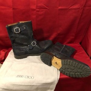 Brand new Jimmy Choo Authentic leather mens  boots
